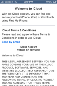 Welcome to iCloud Message