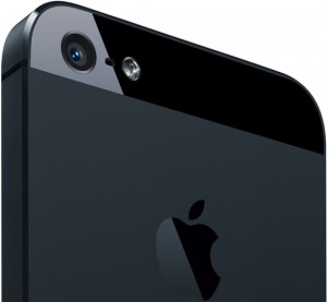 iPhone 5 Back View with Sapphire Crystal Lens