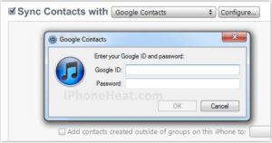 Google login