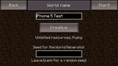 World - Minecraft PE