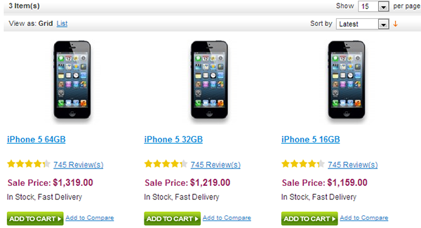 iPhone 5 GSM Unlocked - MobiCity Australia Cart